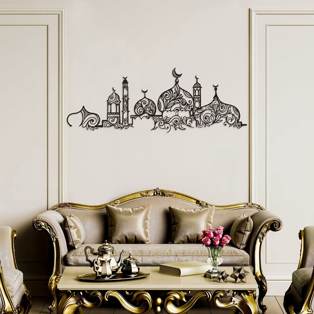 Art & Craft Paper Ideas - CIFBUY IJzeren Wanddecoratie Islamitische Moskee Bloemmotief