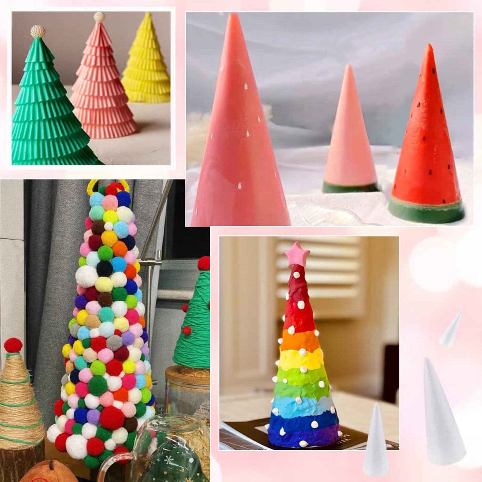 Art Craft Activities - DIY Kunst Foam Kegels Witte Polystyreen