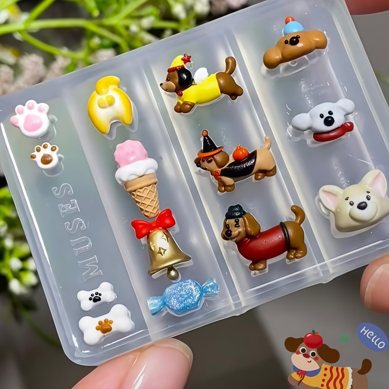 Art Craft Ice Cream - Hond ijs boog teddy hond bel