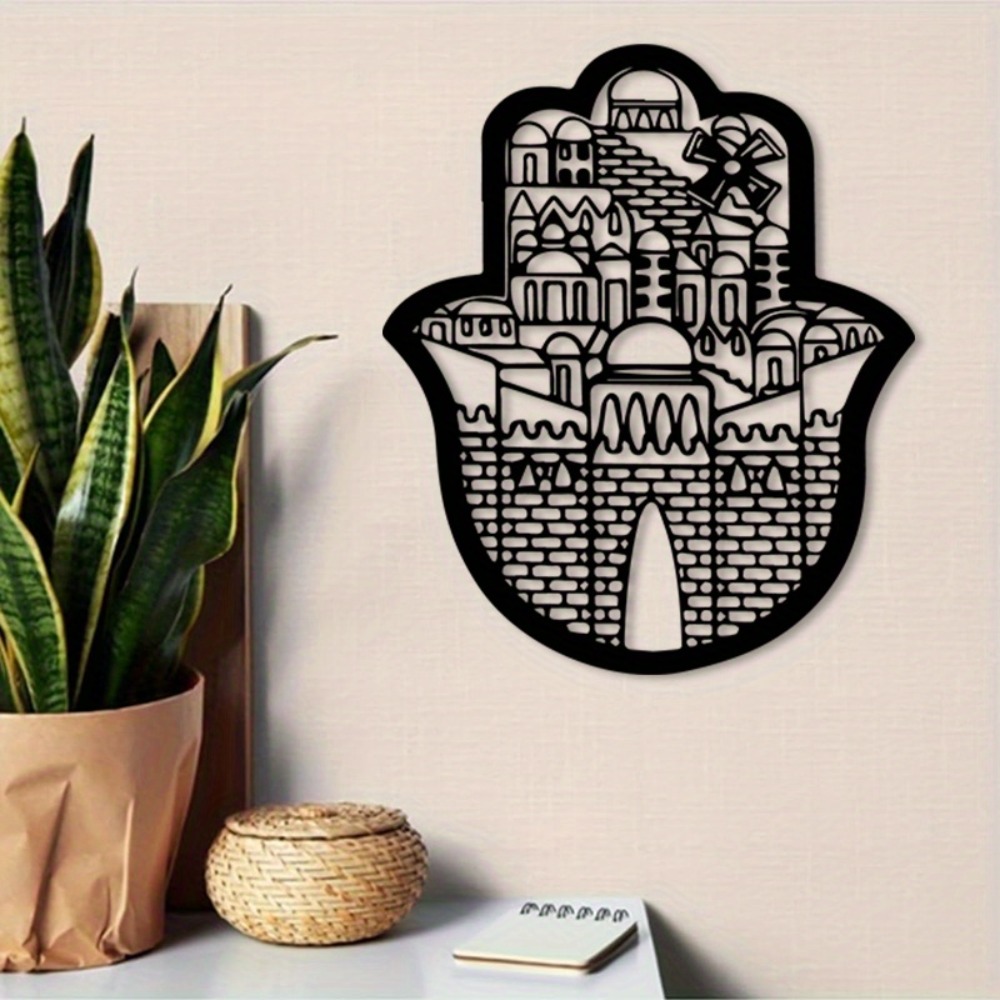 Art & Craft Paper Ideas - CIFBUY ijzeren wandkunst islamitische architectuur Jeruzalem