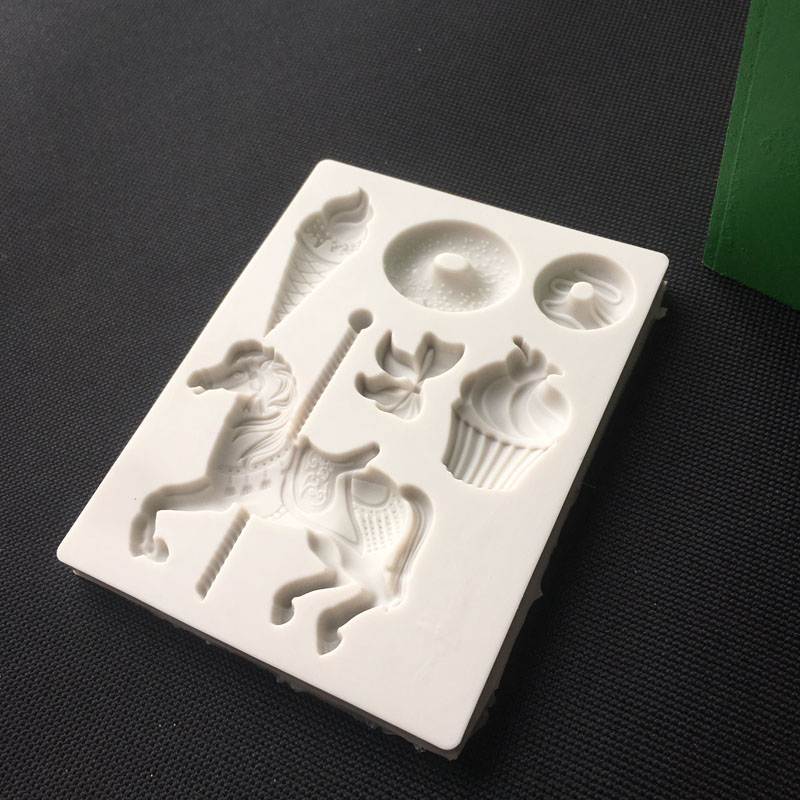 Art Craft Ice Cream - Trojan Horse Ijs Donut Silicone Mold