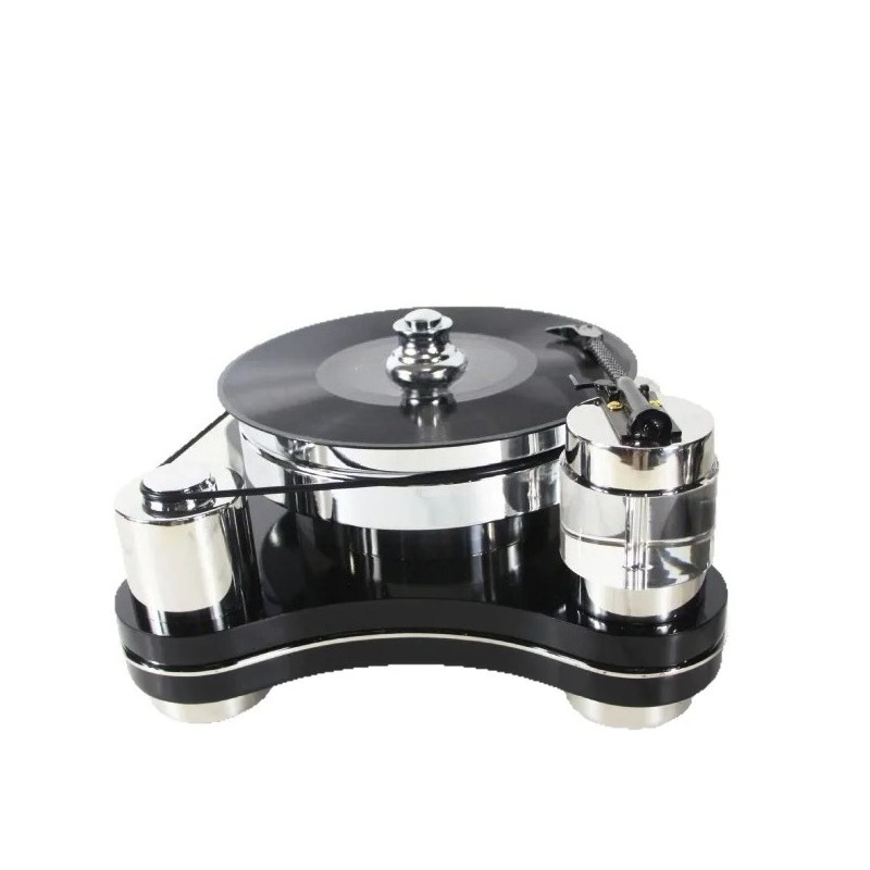 Art Craft Club - Minimalistische moderne vinylspeler van roestvrij staal,