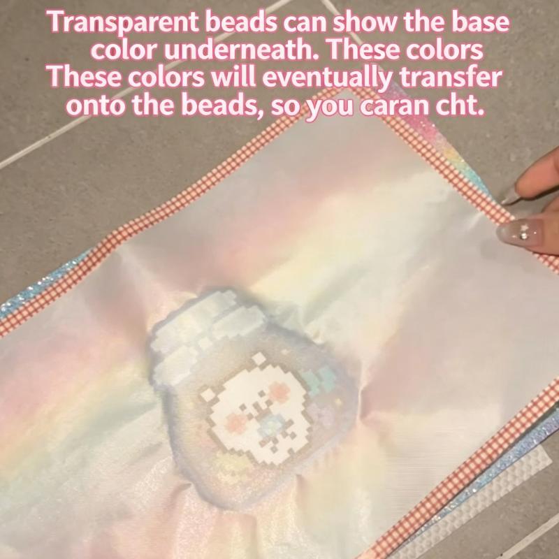 Art Craft Activities - Gradient Glitter Fuse Bead Strijkplaten 5/7