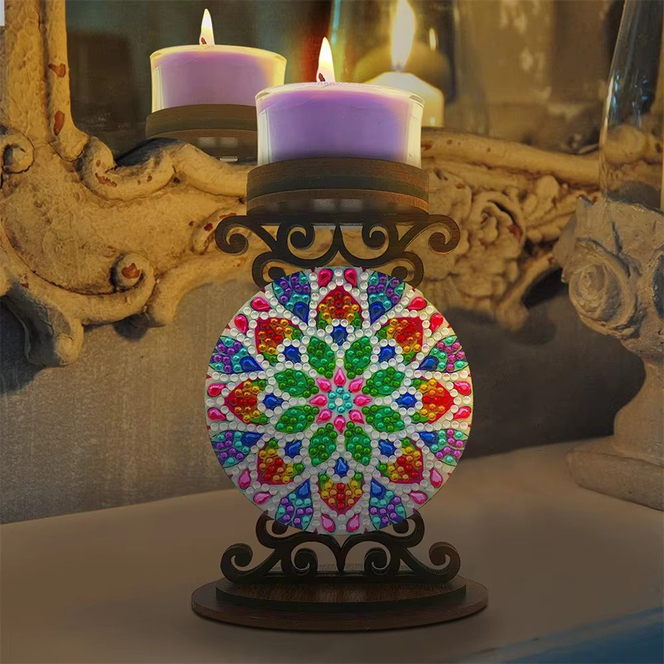 Bloemenkaarsenhouder Halloween - Art Craft Kit recensie en prijs