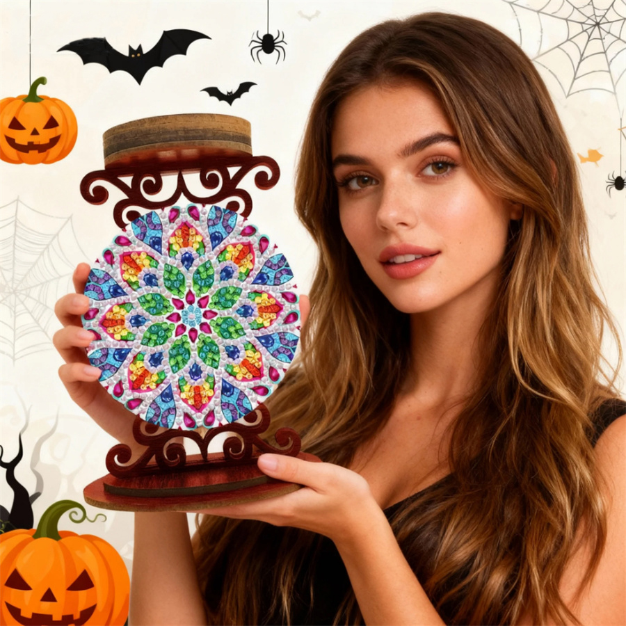 Bloemenkaarsenhouder Halloween - Art Craft Kit recensie en prijs