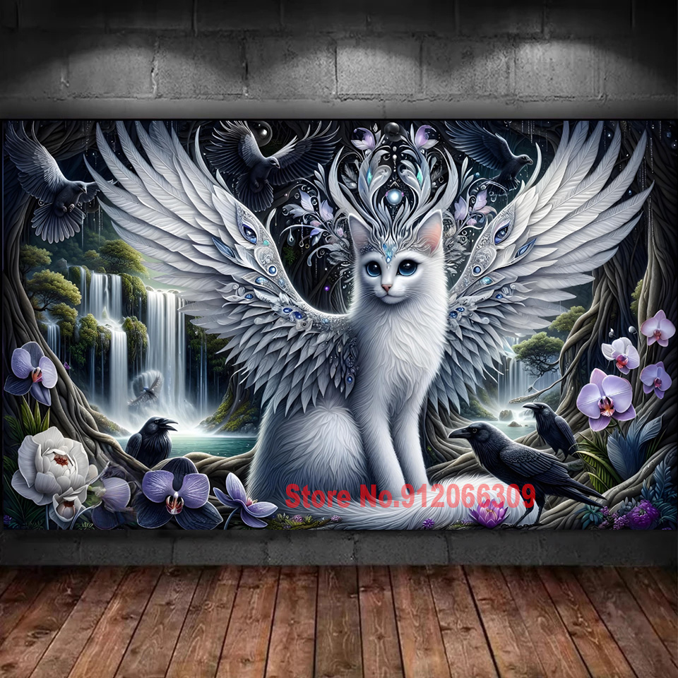 Prachtige levendige jungle wit - Art And Craft Jungle recensie en prijs