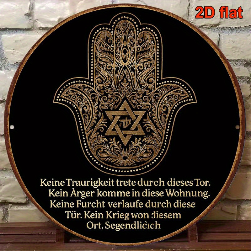 CIFBUY Vintage Aluminium Wandd - Art & Craft Paper Ideas recensie en prijs