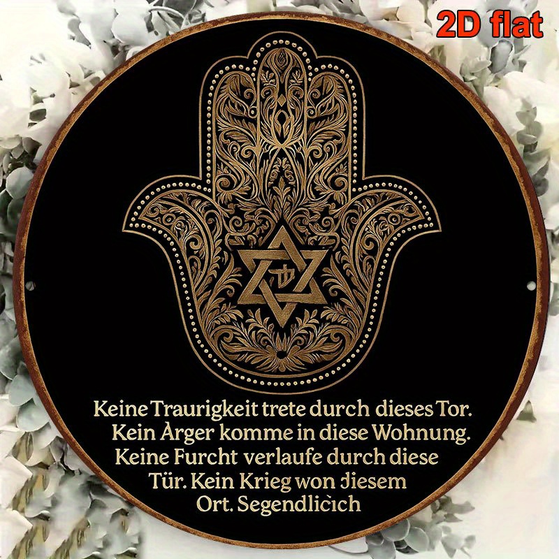 CIFBUY Vintage Aluminium Wandd - Art & Craft Paper Ideas recensie en prijs