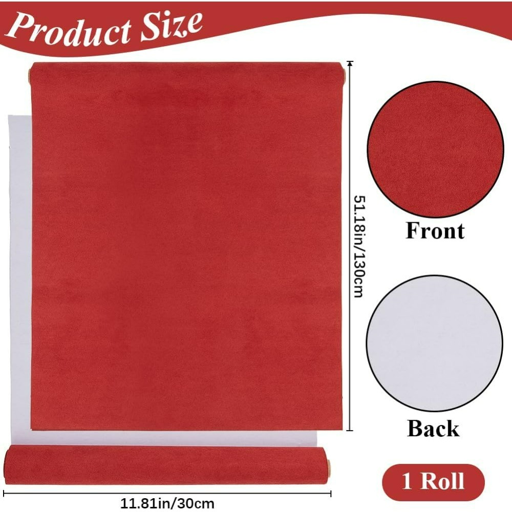 51x11,8 inch rode boekendoek p - Art Craft Activities recensie en prijs