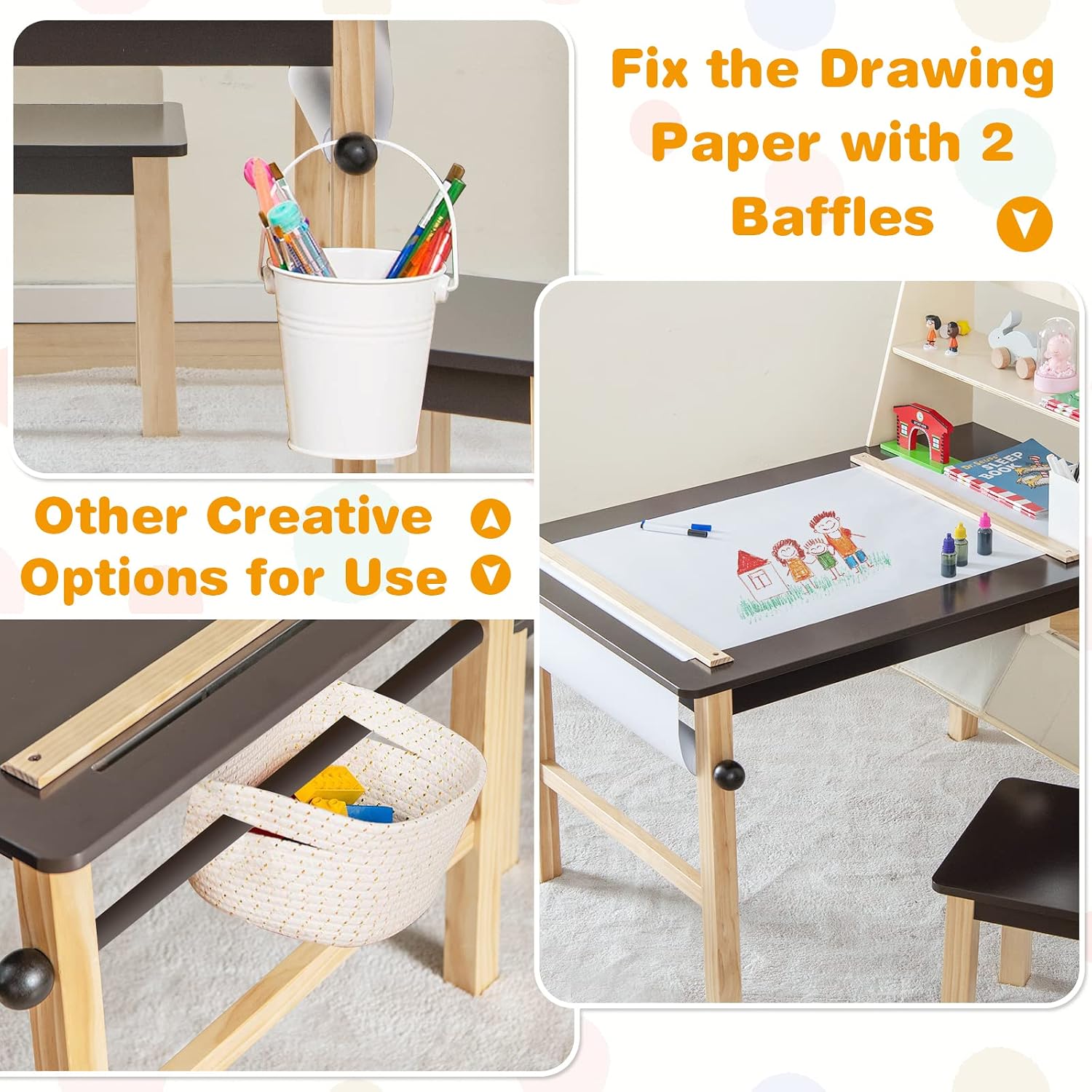 Kinderkunsttafel- en stoelense - Art Craft Toddler recensie en prijs