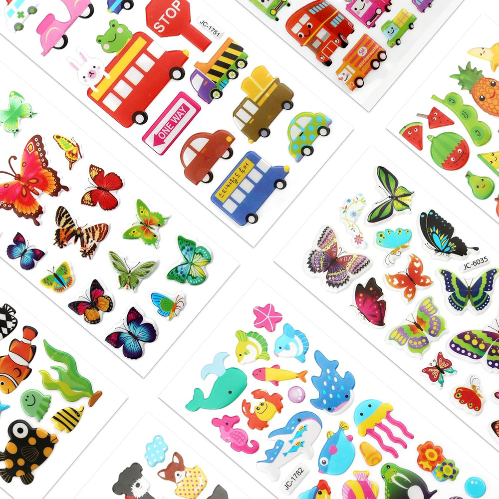 3D Puffy Bubble Stickers voor  - Art Craft Toddler recensie en prijs