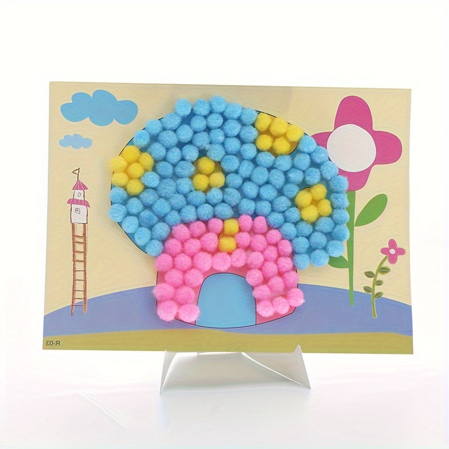 2 stks 16x21 cm Kleurrijke Pom - Art Craft Painting recensie en prijs
