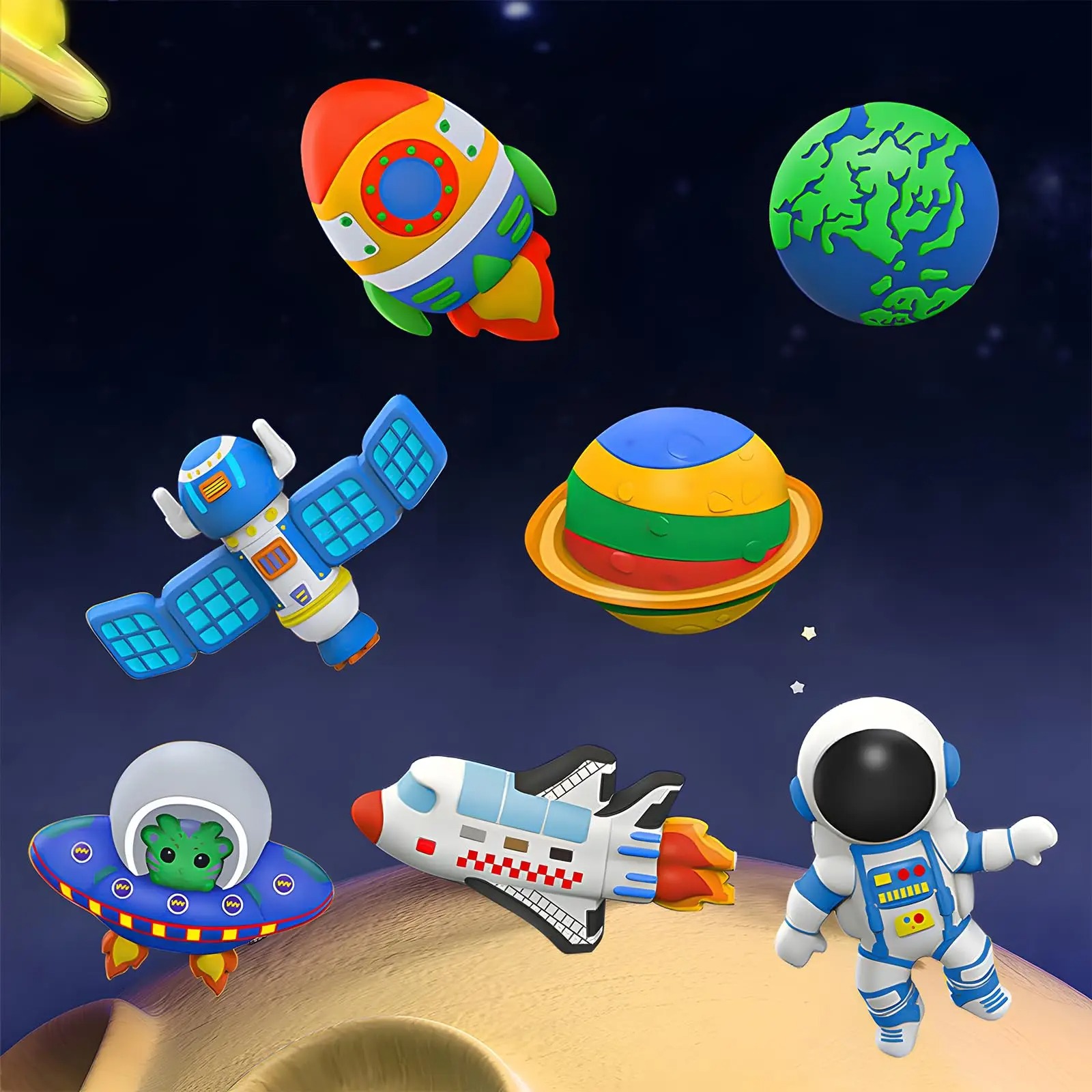 Space DIY Gipsset voor kindere - Art Craft Toddler recensie en prijs
