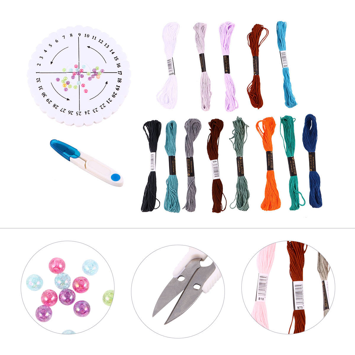1 set ronde weefset armbandmak - Art Craft Kit recensie en prijs