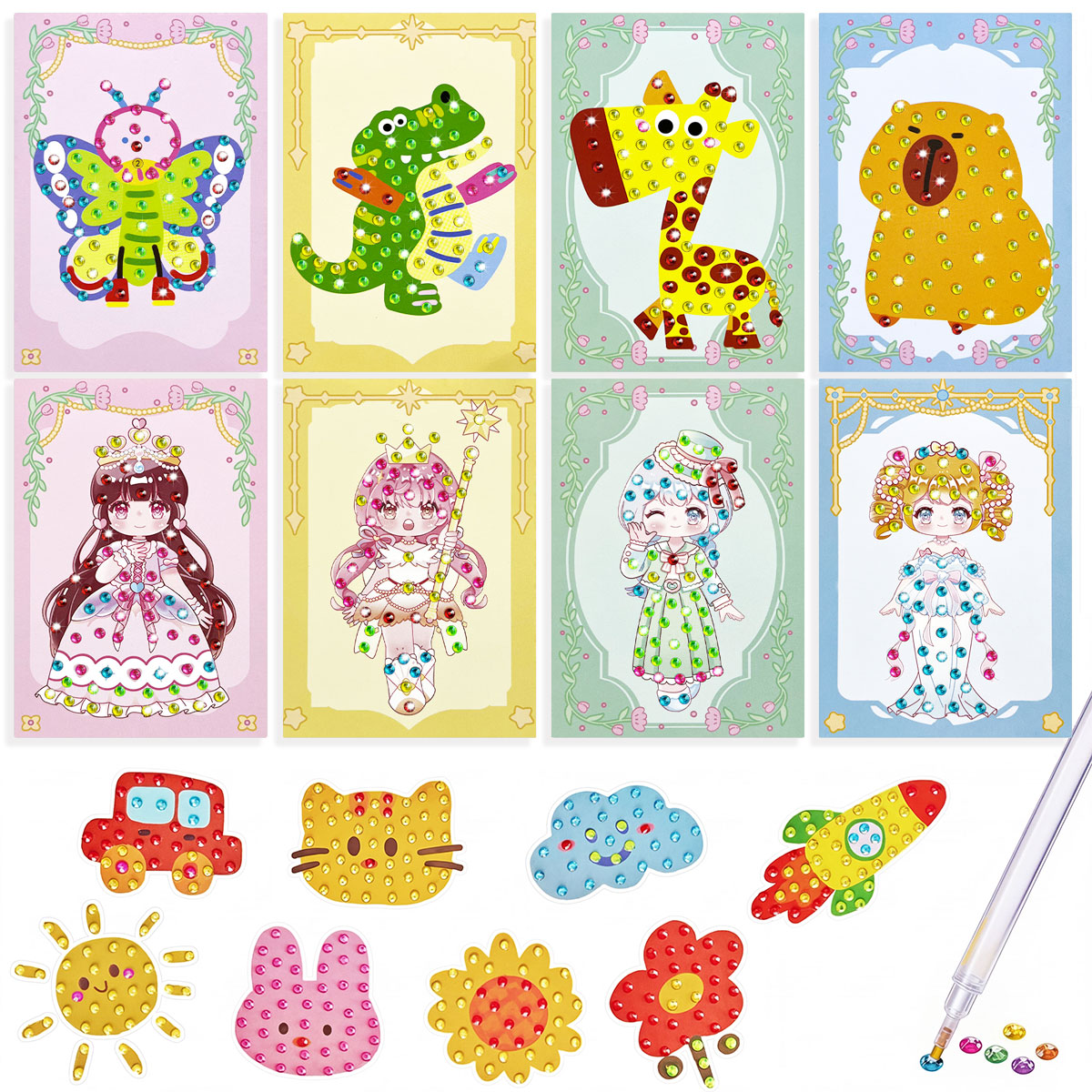16-delige Gem Kit DIY knutsels - Art Craft Activities recensie en prijs