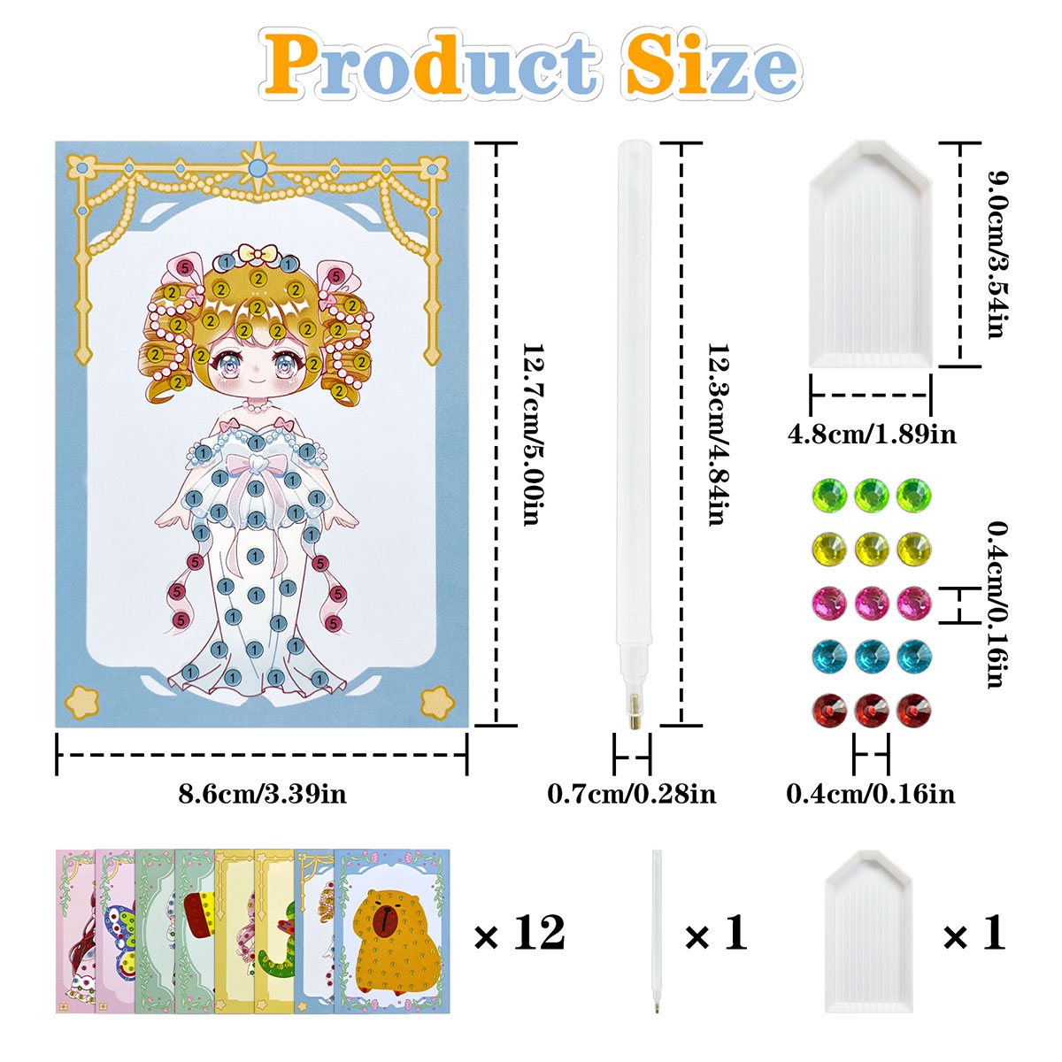 16-delige Gem Kit DIY knutsels - Art Craft Activities recensie en prijs
