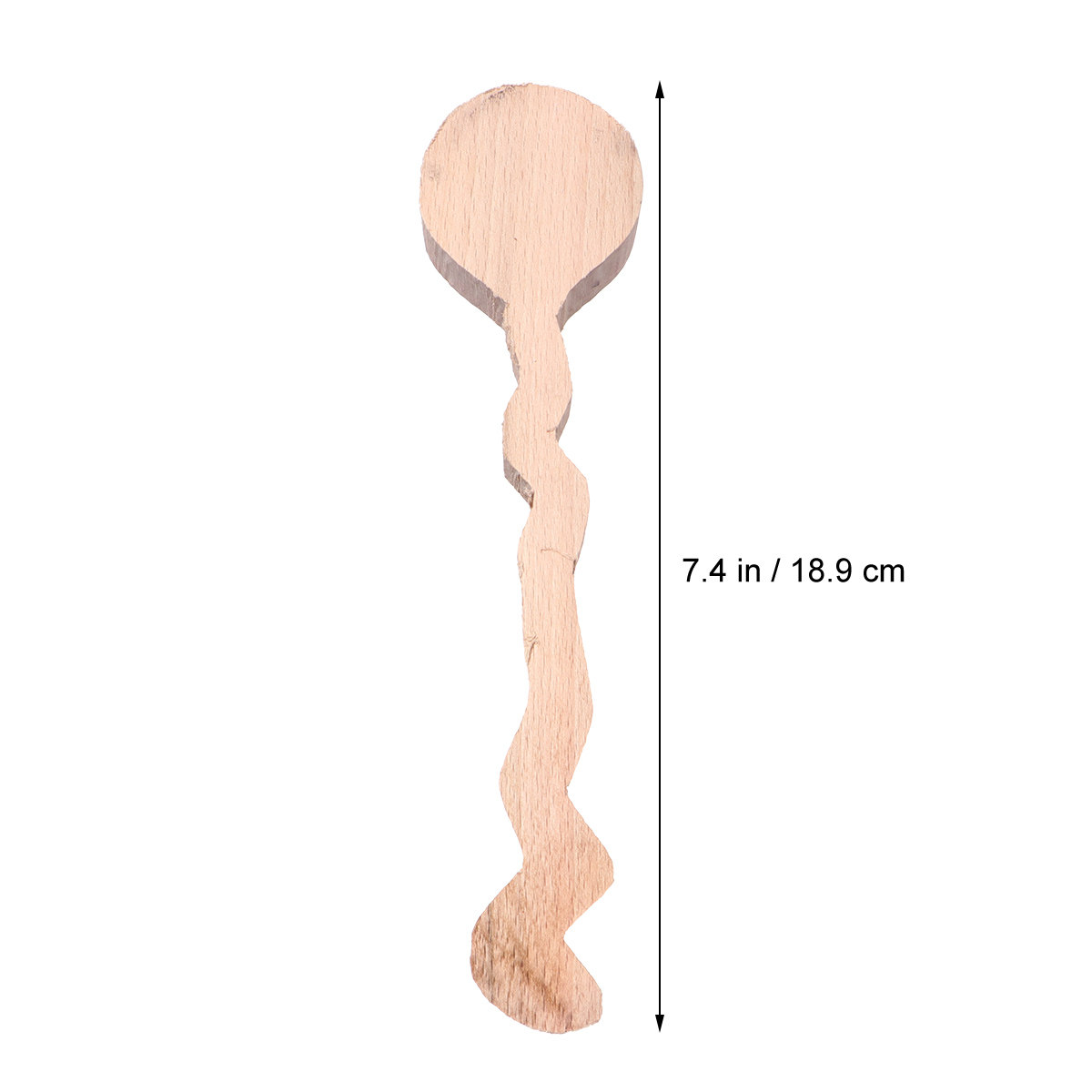 DIY onafgewerkte houten lepel, - Art Craft Club recensie en prijs