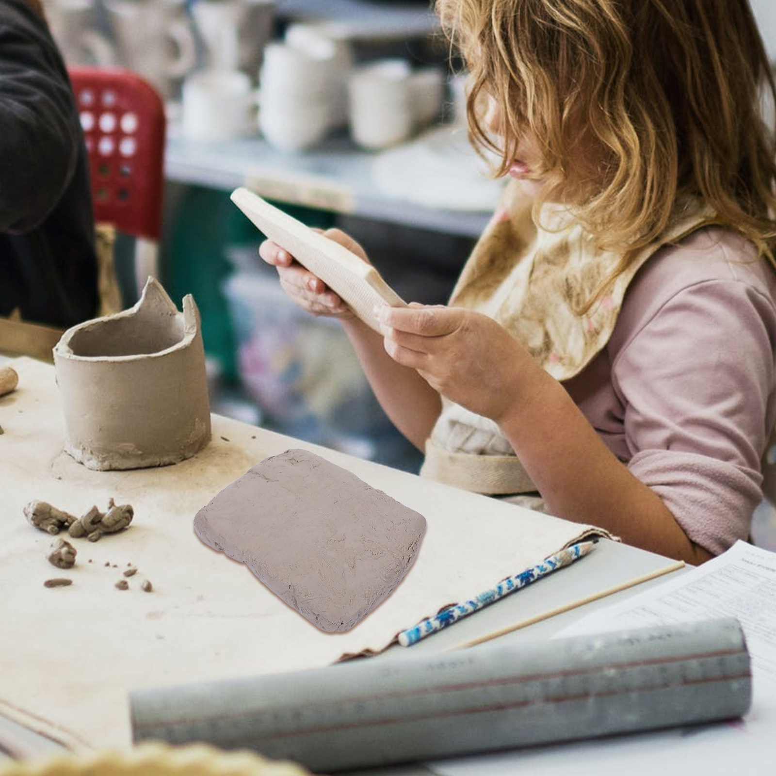 1Set Witte Luchtdroge Klei voo - Art Craft Activities recensie en prijs