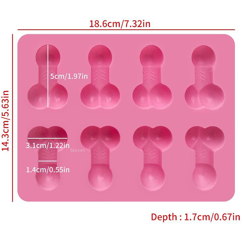 Funny Dicks Chocolate Mold Ice - Art Craft Ice Cream recensie en prijs