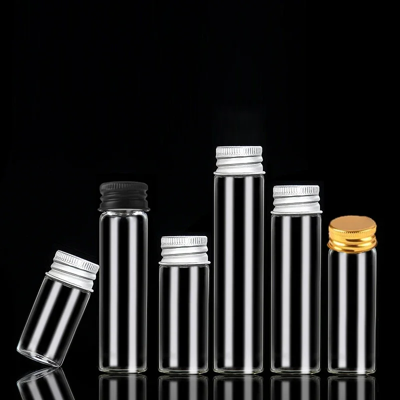 5PCS 5ML-100ML Mini Glas Alumi - Art Craft Youtube recensie en prijs