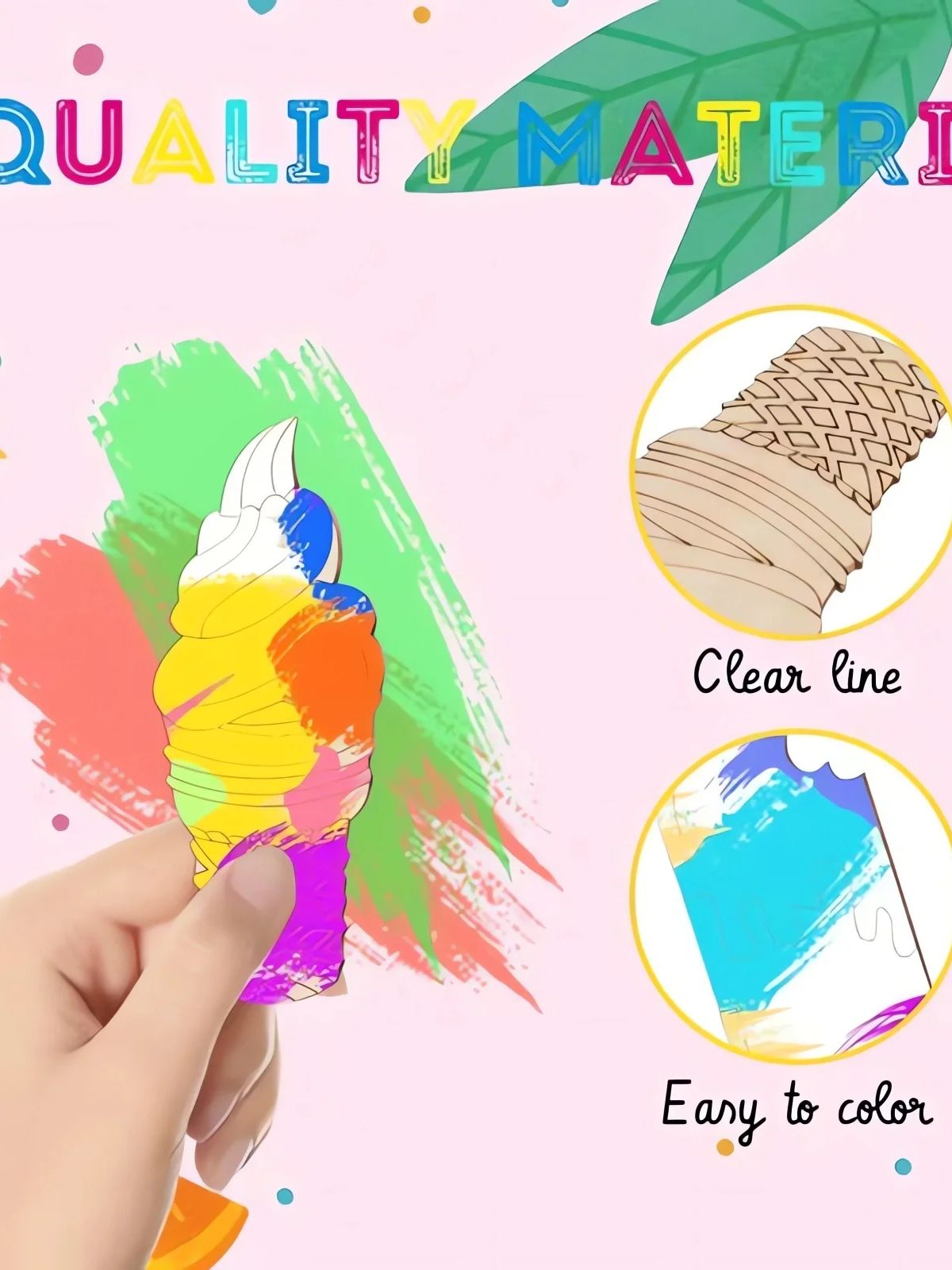 6/30 Stuks Ijs Hout Uitsparing - Art Craft Ice Cream recensie en prijs
