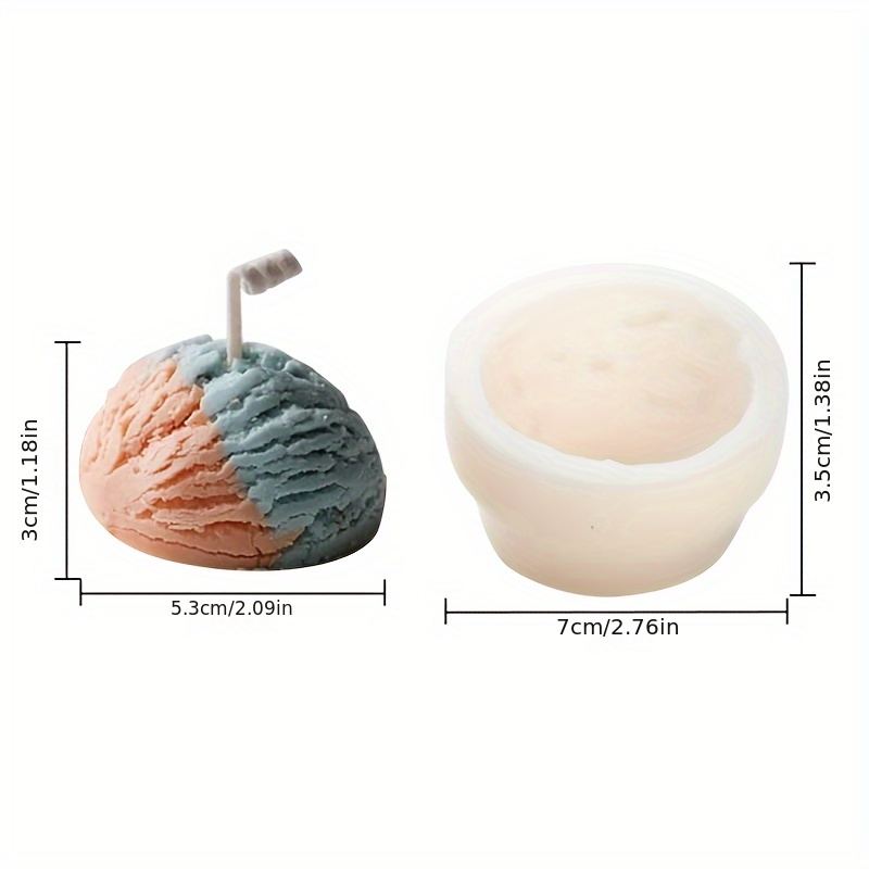 Ijs Bolvormige Kaars Maken Sil - Art Craft Ice Cream recensie en prijs