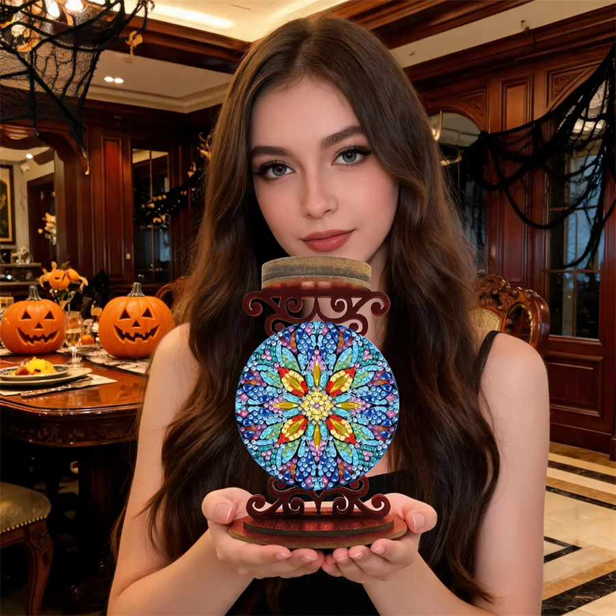 Bloemenkaarsenhouder Halloween - Art Craft Kit recensie en prijs