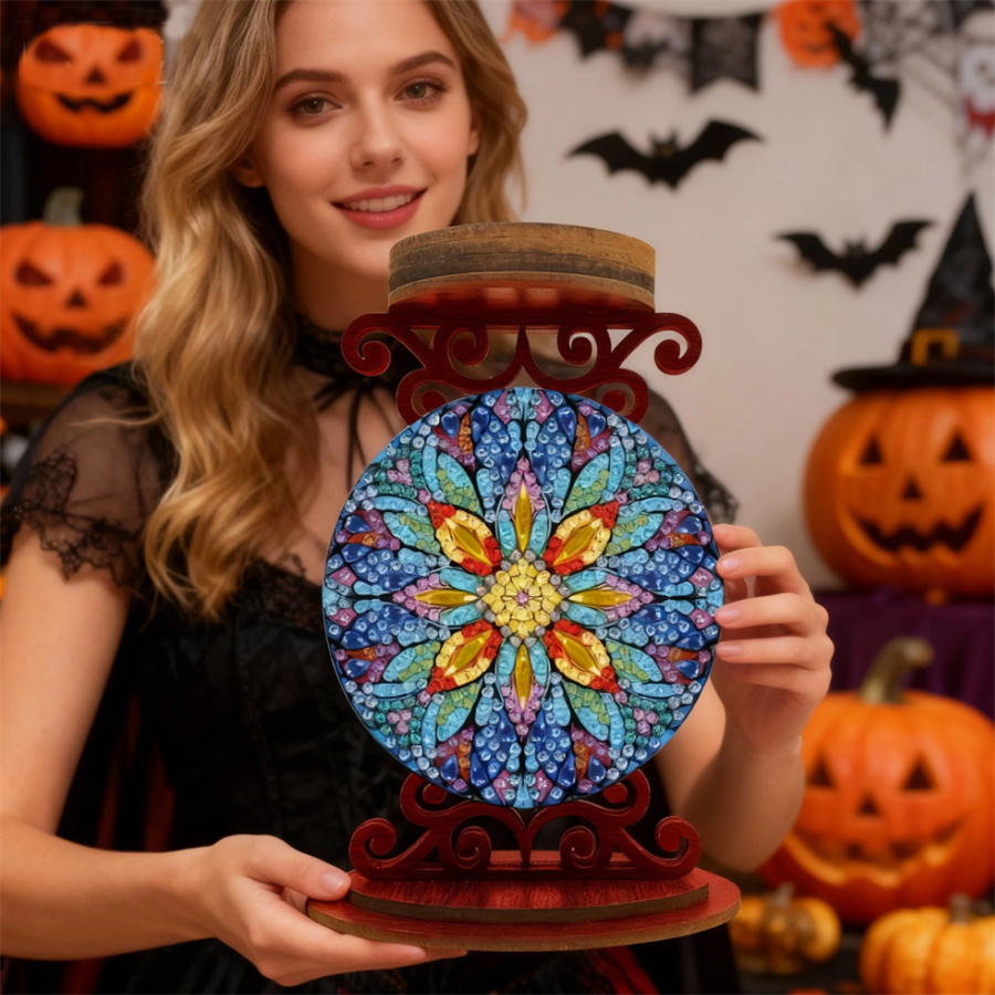 Bloemenkaarsenhouder Halloween - Art Craft Kit recensie en prijs