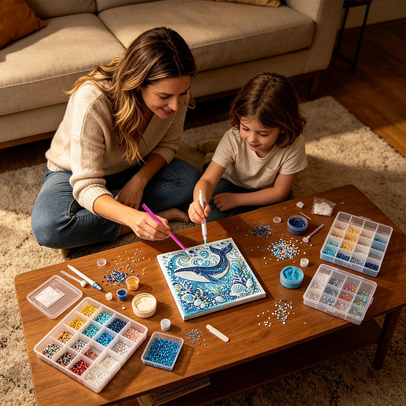 Strass-kunstparel 3D sprankele - Art Craft Activities recensie en prijs