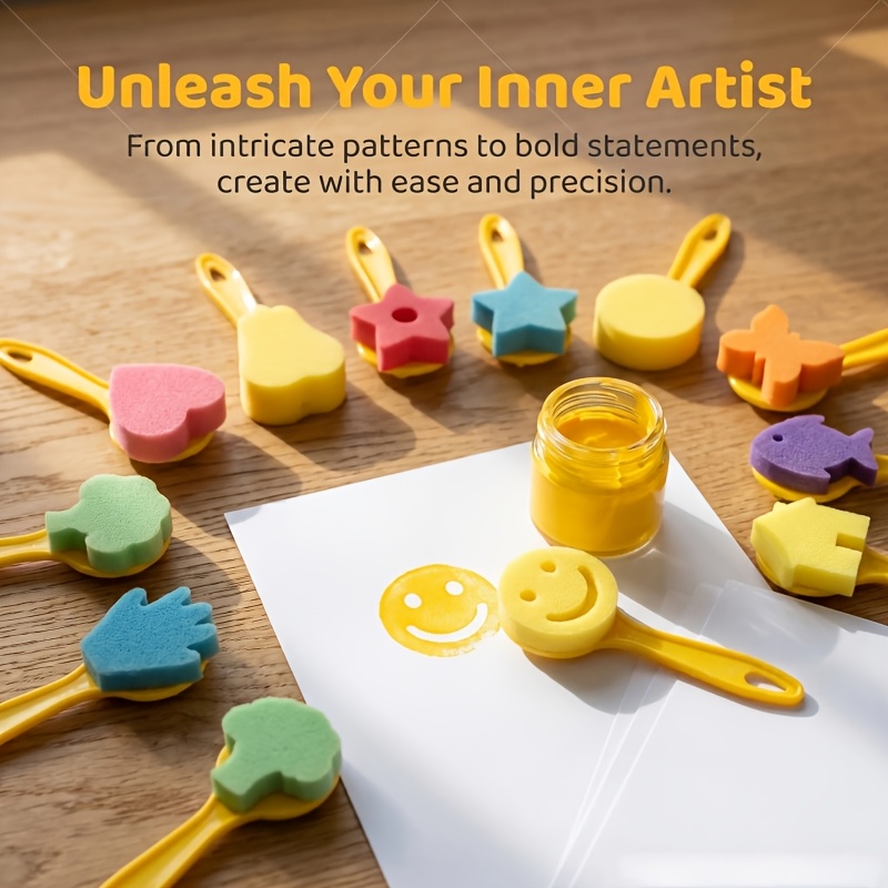 12-delige sponspenseelset voor - Art Craft Activities recensie en prijs