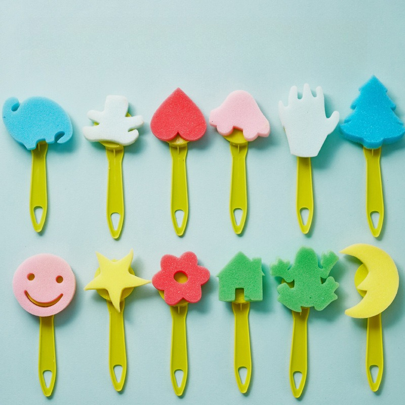 12-delige sponspenseelset voor - Art Craft Activities recensie en prijs