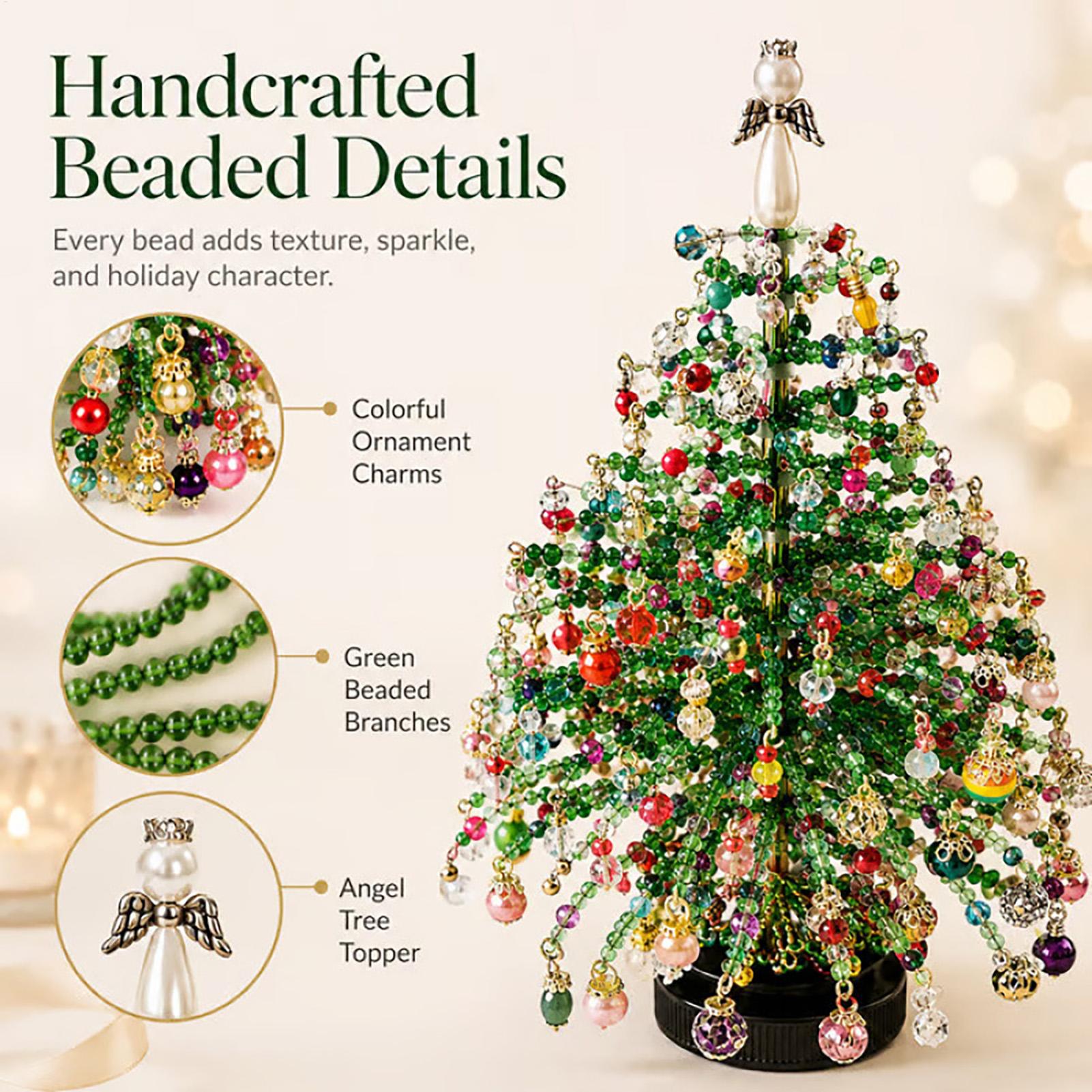 Miniatuur kralenkerstboom-set  - Art Craft Christmas Tree recensie en prijs