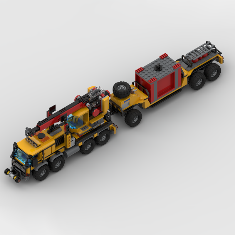 604-delige MOC City Jungle Car - Art And Craft Jungle recensie en prijs