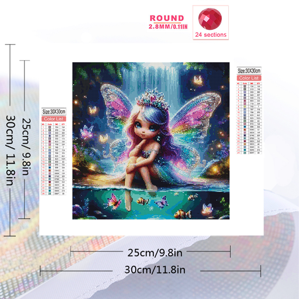 Momoart meisje diamant mozaïek - Art Craft Butterfly recensie en prijs