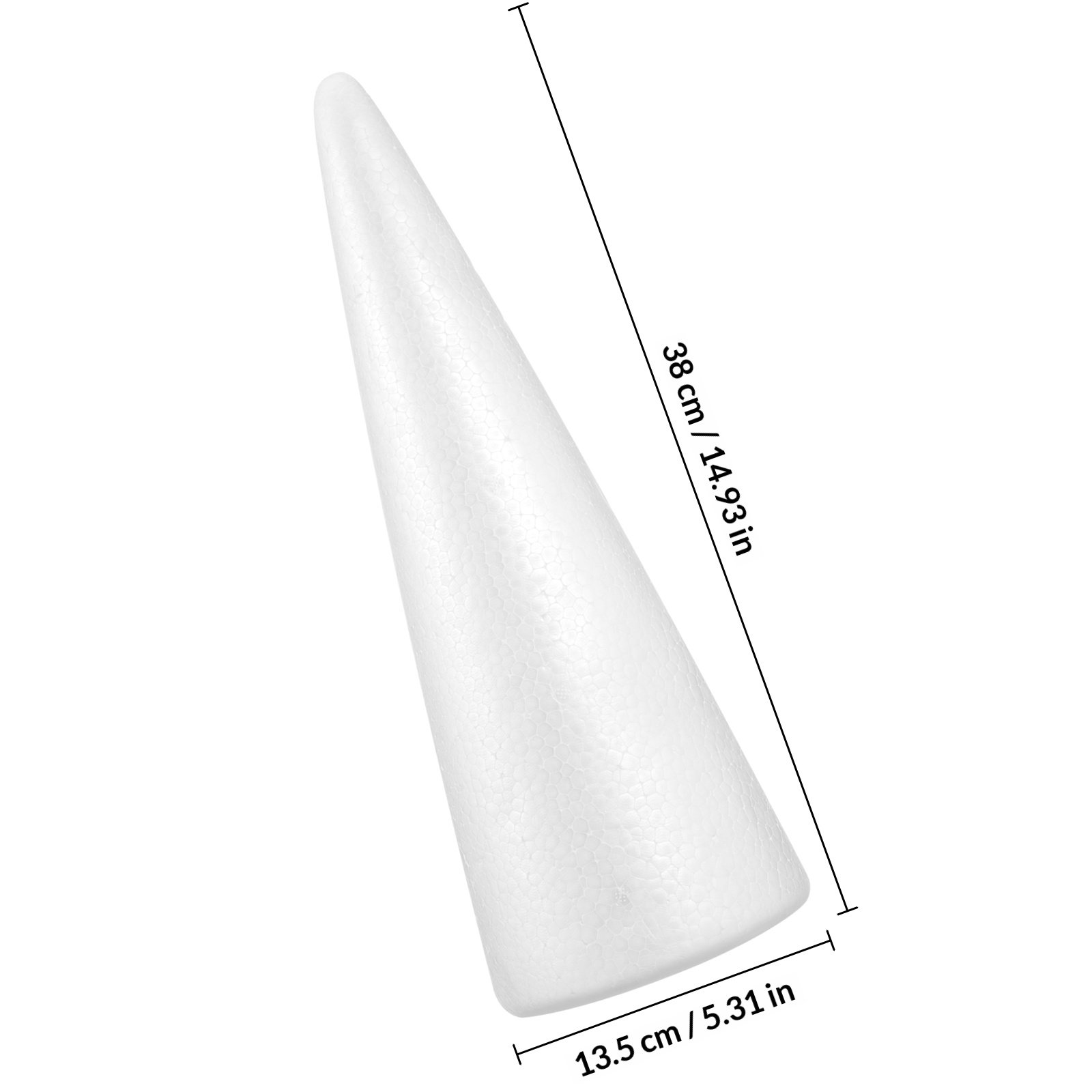 2 stuks schuimkunstkegels kers - Art Craft Christmas Tree recensie en prijs