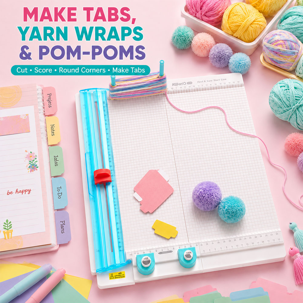 7-in-1 papiertrimmer & vouwbor - Art Craft With Paper recensie en prijs