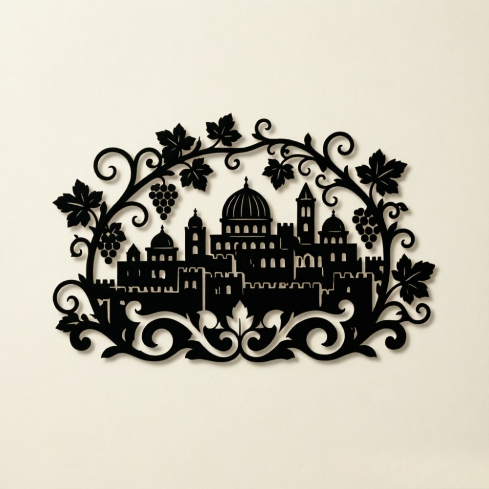 CIFBUY IJzeren Wanddecoratie J - Art & Craft Paper Ideas recensie en prijs