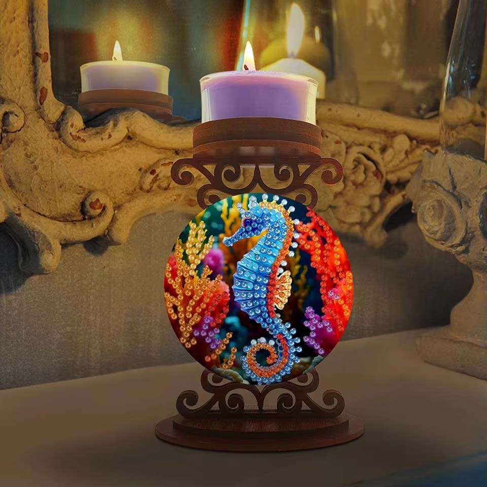 Zeepaardje kaarsenhouder Hallo - Art Craft Kit recensie en prijs