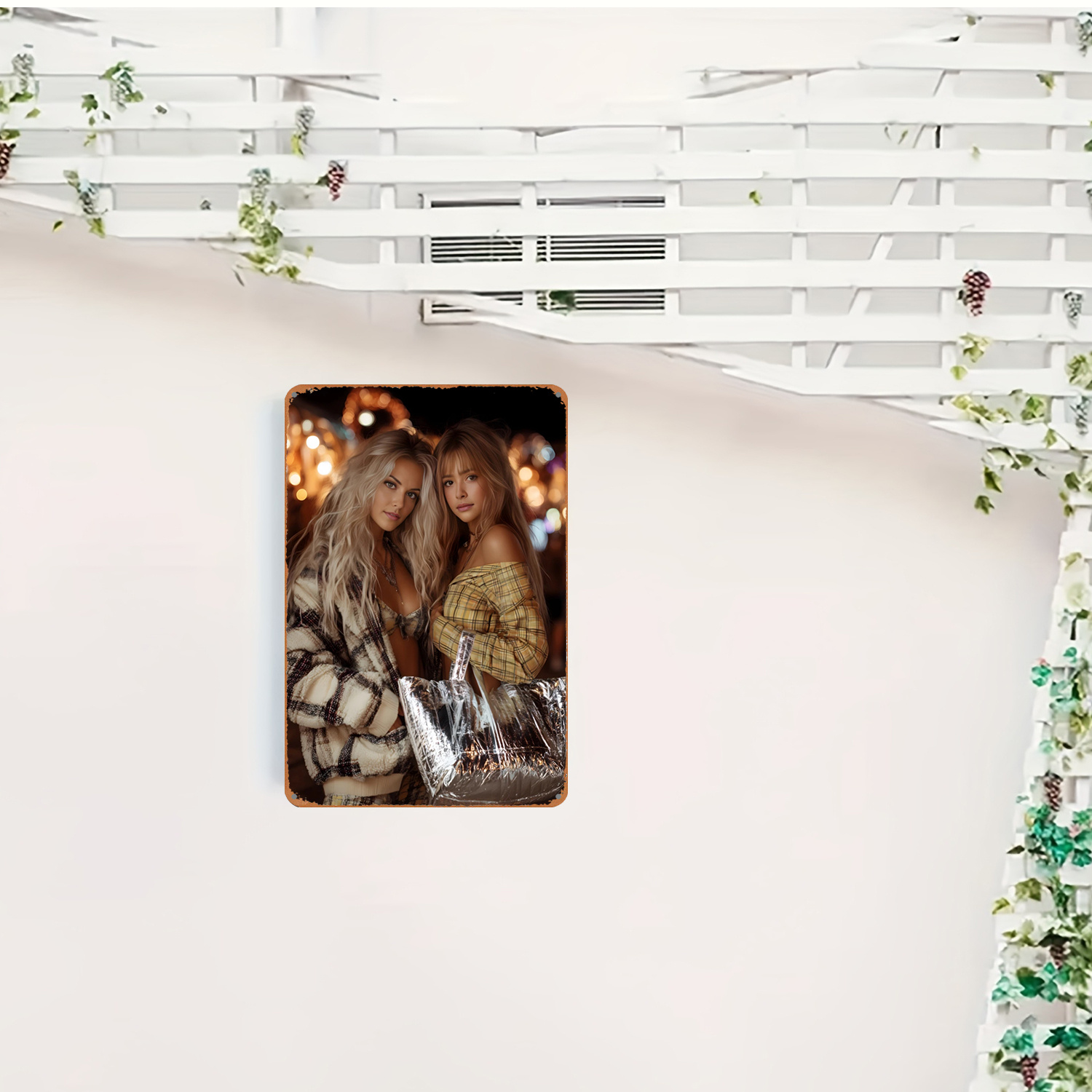 2D vintage metalen bord, moder - Art Craft Club recensie en prijs