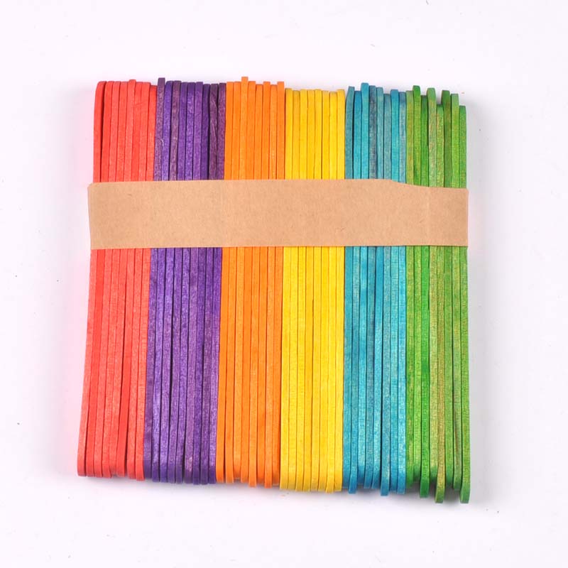 50 Stks/partij Natuurlijke Hou - Art Craft Ice Cream recensie en prijs