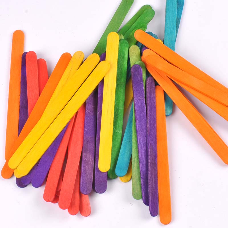 50 Stks/partij Natuurlijke Hou - Art Craft Ice Cream recensie en prijs